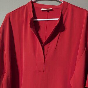 Melloday red XL blouse